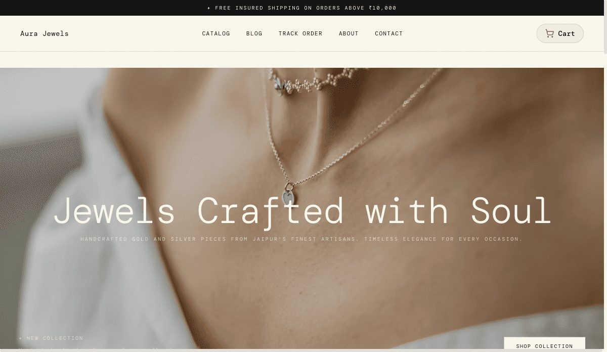 Maison — Luxury Ecommerce